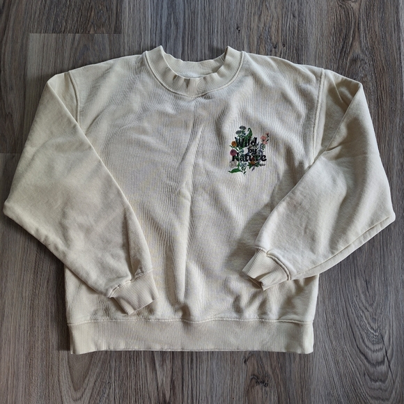Womens WRANGLER sweatshirt Like New Floral Design - Picture 1 of 8
